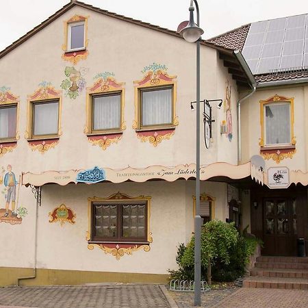Traditionsgasthof Zum Luedertal Bimbach Dış mekan fotoğraf
