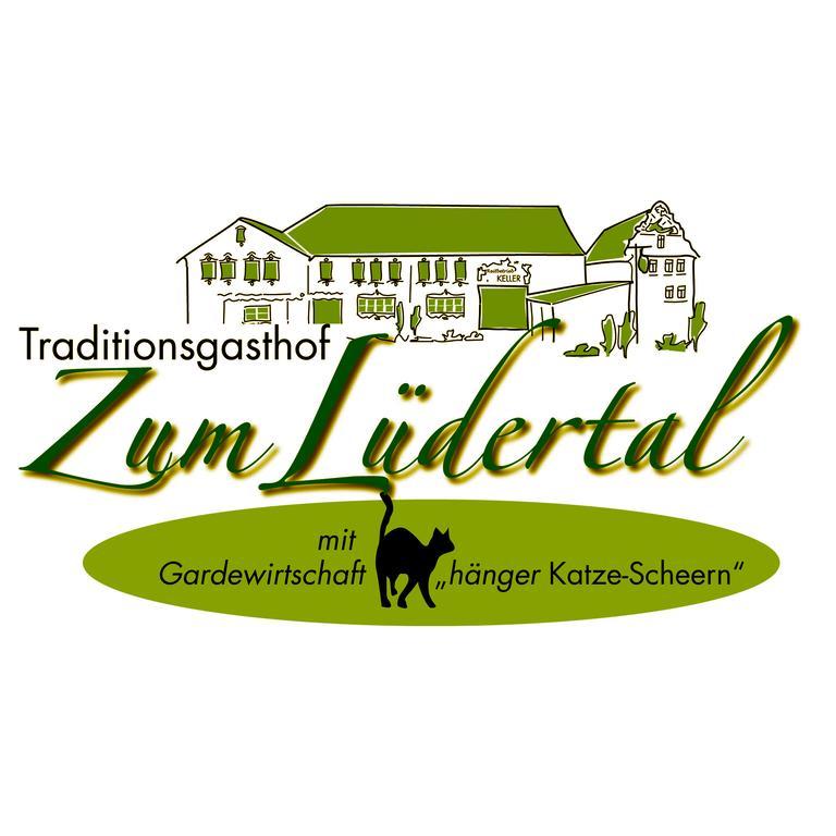 Traditionsgasthof Zum Luedertal Bimbach Dış mekan fotoğraf